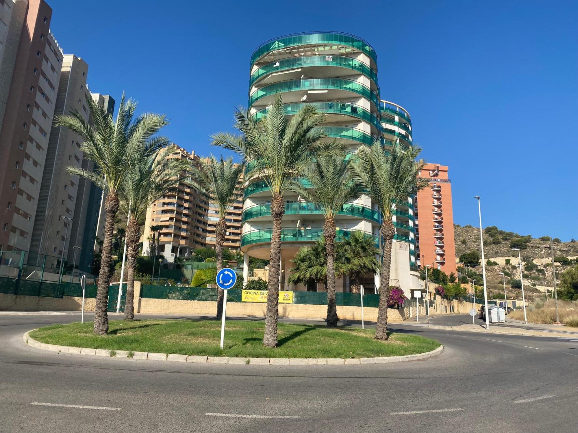 Apartamento Benidorm Con Piscina En La Playa Кала-де-Финистрат Экстерьер фото